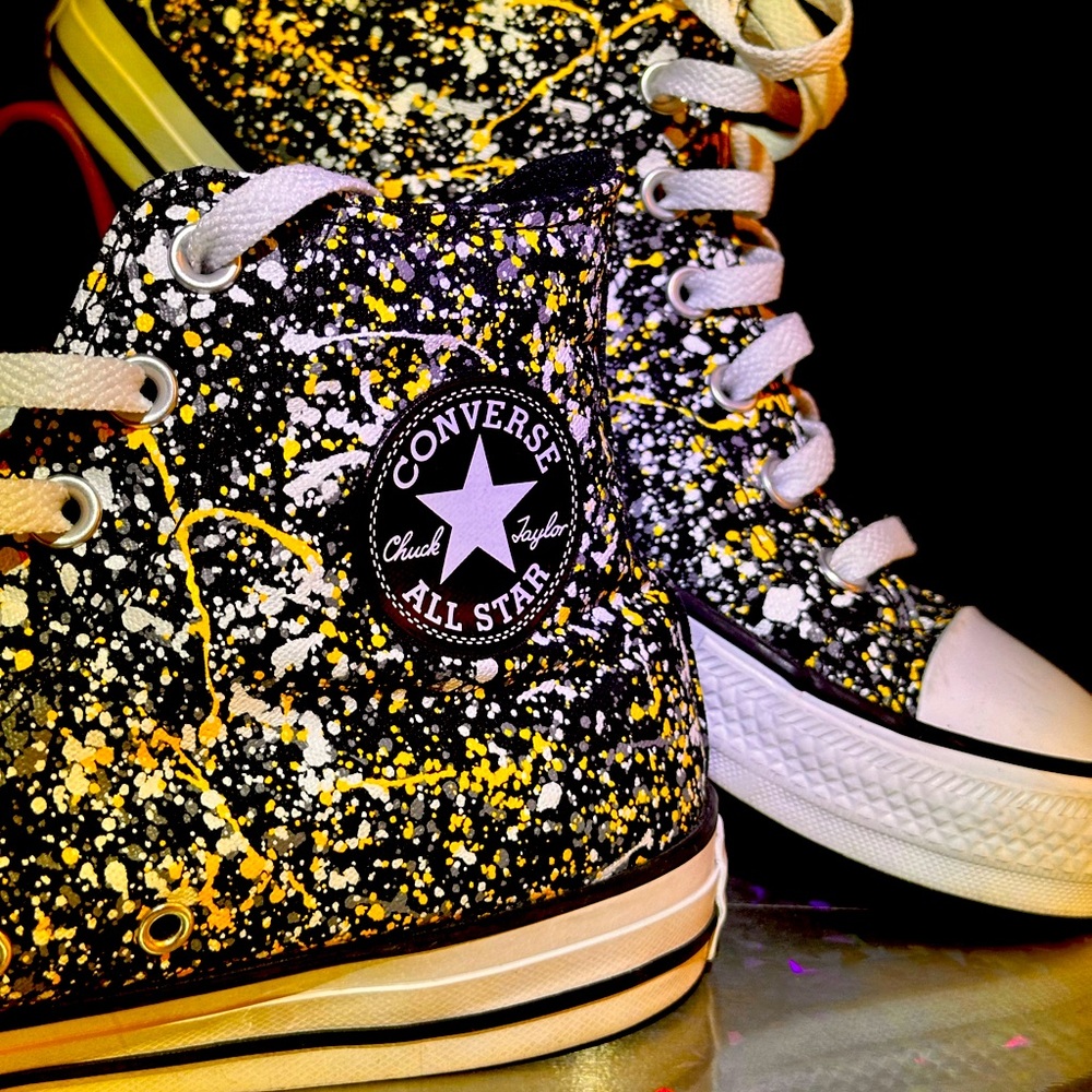 2022
Chuck Taylor All Star Archive High 'Paint Splatter - Black Amarillo'